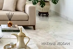 Apartment Cleaning results after completion in Petromin, Jeddah