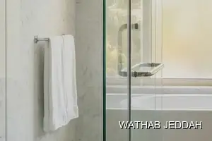 Wathab Jeddah team performing Bathroom Cleaning in North Obhur, Jeddah