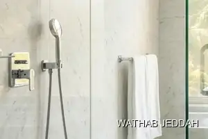 Wathab Jeddah team performing Bathroom Cleaning in Al Falah, Jeddah