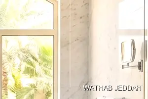 Wathab Jeddah team performing Bathroom Cleaning in Al Khalij, Jeddah