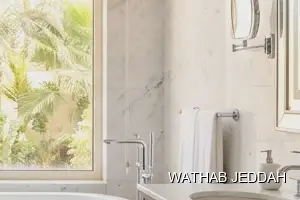 Wathab Jeddah team performing Bathroom Cleaning in Al Rawdah, Jeddah
