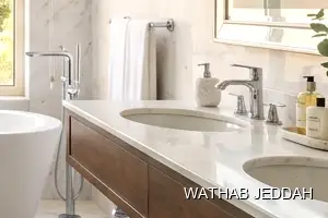 Bathroom Cleaning results after completion in Al Wurud, Jeddah