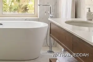 Bathroom Cleaning results after completion in Ghulail, Jeddah