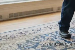 Wathab Jeddah team performing Carpet Cleaning in North Obhur, Jeddah