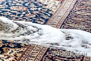 Wathab Jeddah team performing Carpet Cleaning in Al Faisaliyah, Jeddah
