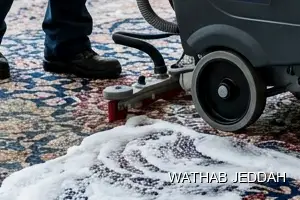 Carpet Cleaning results after completion in Al Faisaliyah, Jeddah
