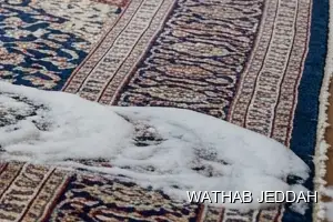 Wathab Jeddah team performing Carpet Cleaning in Al Fardous, Jeddah