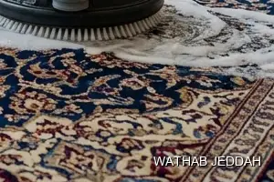Wathab Jeddah team performing Carpet Cleaning in Al Naseem, Jeddah