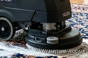Wathab Jeddah team performing Carpet Cleaning in Al Rabwah, Jeddah