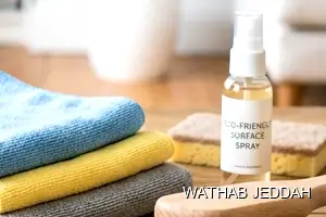 Wathab Jeddah team performing Ceramic & Porcelain Cleaning in Al Sanabil, Jeddah
