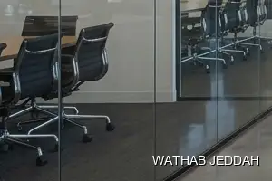 فريق وثاب جدة أثناء تنظيف شركات في حي النزلة الشرقية بجدة