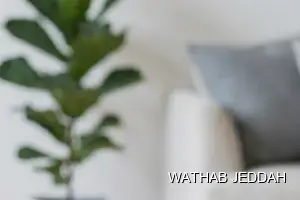 Wathab Jeddah team performing Curtain Cleaning in North Obhur, Jeddah