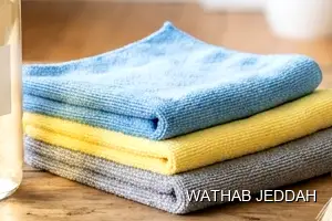 Wathab Jeddah team performing Curtain Cleaning in Al Asalah, Jeddah