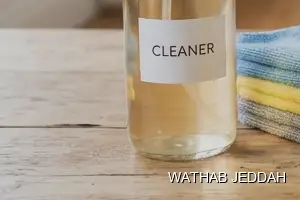 Wathab Jeddah team performing Curtain Cleaning in Al Fadilah, Jeddah