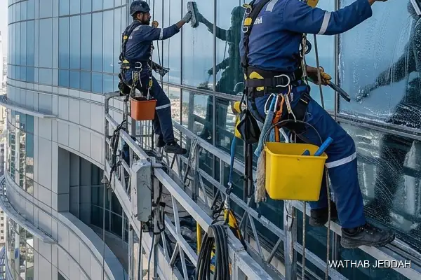 Glass Facade Cleaning in Al Rawdah - Wathab Jeddah