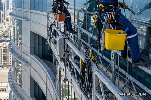 Glass Facade Cleaning in Bani Malik