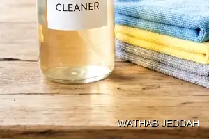 Wathab Jeddah team performing Marble Cleaning in South Obhur, Jeddah