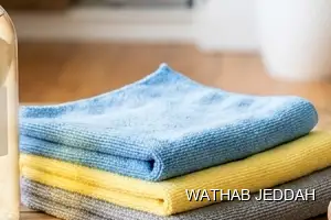 Wathab Jeddah team performing Marble Cleaning in Al Naseem, Jeddah