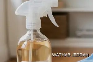 Wathab Jeddah team performing Marble Cleaning in Madain Al Fahd, Jeddah