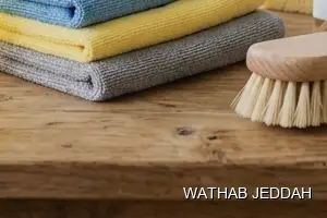 Wathab Jeddah team performing Mattress Cleaning in Al Hamdaniyah, Jeddah