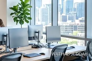 نتائج تنظيف مكاتب بعد الانتهاء في حي أبحر الجنوبية بجدة