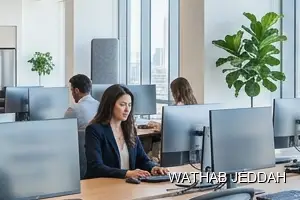 Office Cleaning results after completion in Al Aziziyah, Jeddah