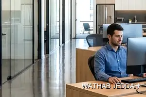 Office Cleaning results after completion in Al Balad, Jeddah
