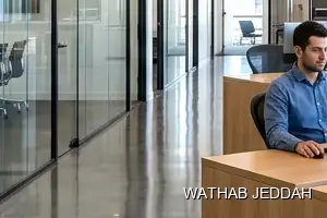 Office Cleaning results after completion in Al Faisaliyah, Jeddah