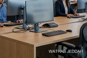 Wathab Jeddah team performing Office Cleaning in Al Hamdaniyah, Jeddah