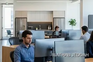 Wathab Jeddah team performing Office Cleaning in Al Khalidiyah, Jeddah