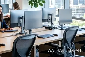 Office Cleaning results after completion in Al Shati, Jeddah