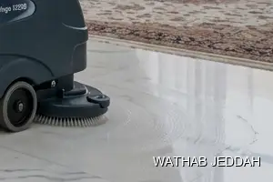 Wathab Jeddah team performing Palace Cleaning in Al Faisaliyah, Jeddah