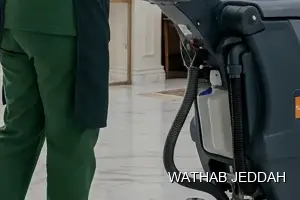 Wathab Jeddah team performing Palace Cleaning in Al Sabeel, Jeddah