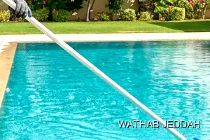 Swimming Pool Cleaning results after completion in North Obhur, Jeddah