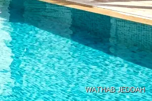 Swimming Pool Cleaning results after completion in Al Ajwad, Jeddah