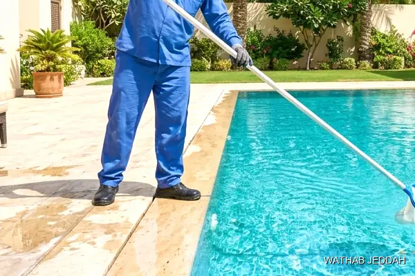 Swimming Pool Cleaning in Al Aziziyah, Jeddah - Wathab Jeddah Cleaning Services