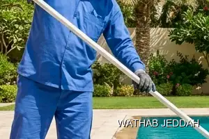 Swimming Pool Cleaning results after completion in Al Basateen, Jeddah