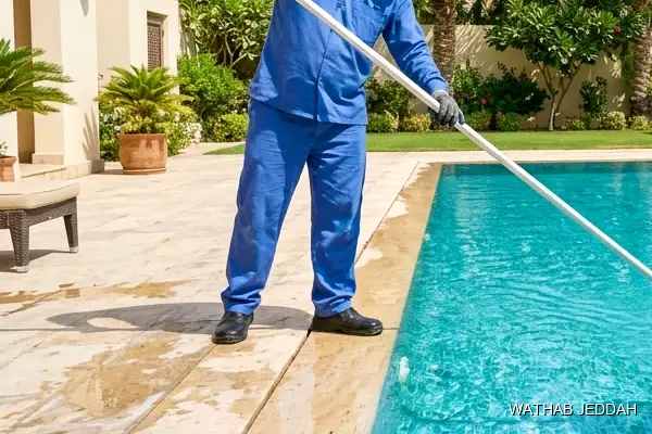 Swimming Pool Cleaning in Al Fadilah, Jeddah - Wathab Jeddah Cleaning Services