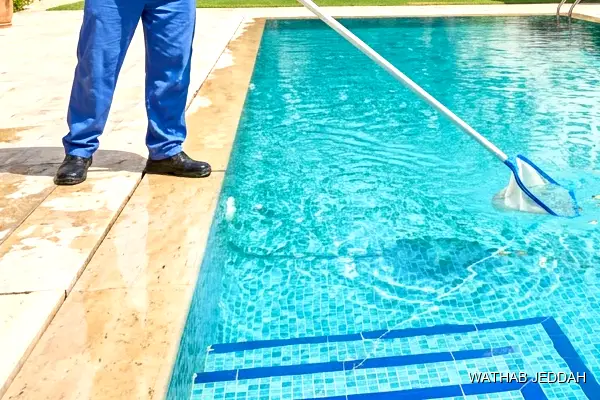 Swimming Pool Cleaning in Al Ghadeer - Wathab Jeddah