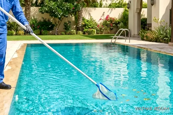 Swimming Pool Cleaning in Al Manar, Jeddah - Wathab Jeddah Cleaning Services