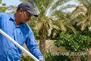Swimming Pool Cleaning results after completion in Al Manar, Jeddah