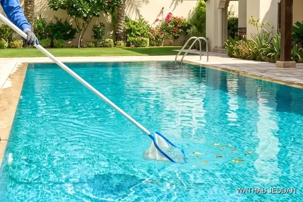 Swimming Pool Cleaning in Al Muntazahat, Jeddah - Wathab Jeddah Cleaning Services