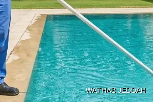 Swimming Pool Cleaning results after completion in Al Muntazahat, Jeddah