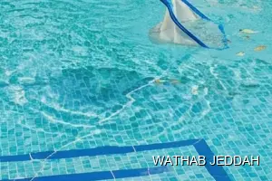 Swimming Pool Cleaning results after completion in Al Naseem, Jeddah