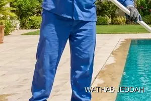 Swimming Pool Cleaning results after completion in Al Rawdah, Jeddah