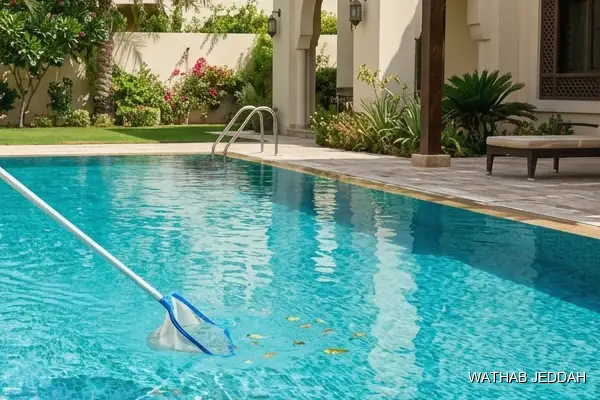Swimming Pool Cleaning in Al Rayan - Wathab Jeddah