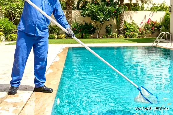 Swimming Pool Cleaning in Al Rehab - Wathab Jeddah Cleaning