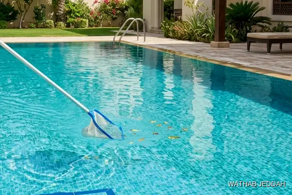 Swimming Pool Cleaning in Al Ruwais, Jeddah - Wathab Jeddah Cleaning Services