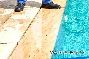 Swimming Pool Cleaning results after completion in Al Sawari, Jeddah
