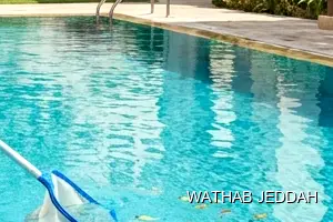 Swimming Pool Cleaning results after completion in Mushrifah, Jeddah